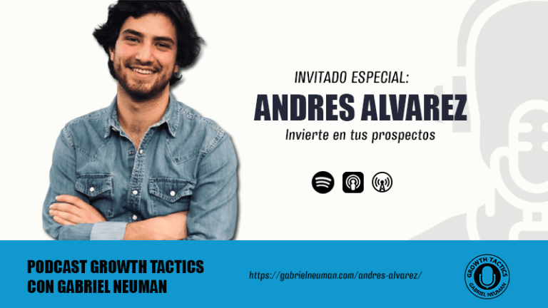Invierte en tus prospectos con Andrés Alvarez.