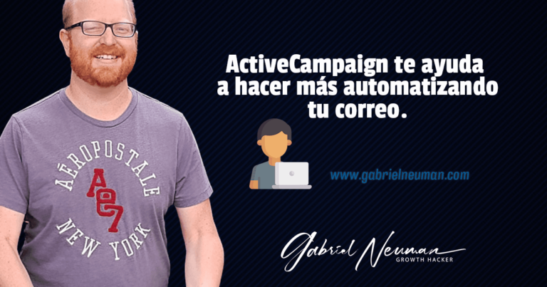 ActiveCampaign te ayuda a hacer más automatizando tu correo.